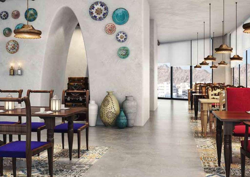Doubletree By Hilton Muscat Qurum Restaurang bild